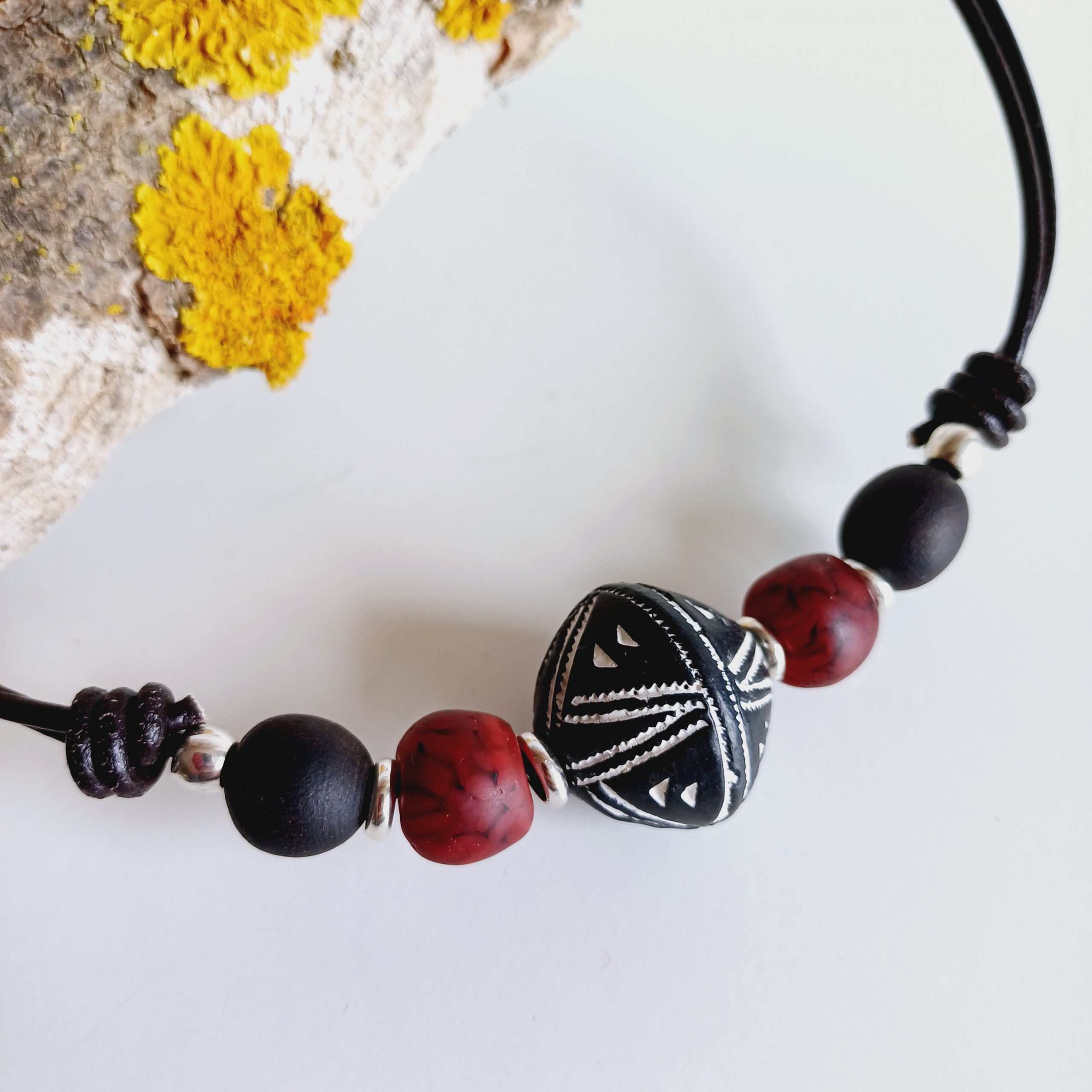 Collar Cuentas Africanas - Imagen 2