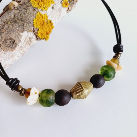 Collar Cuentas Africanas