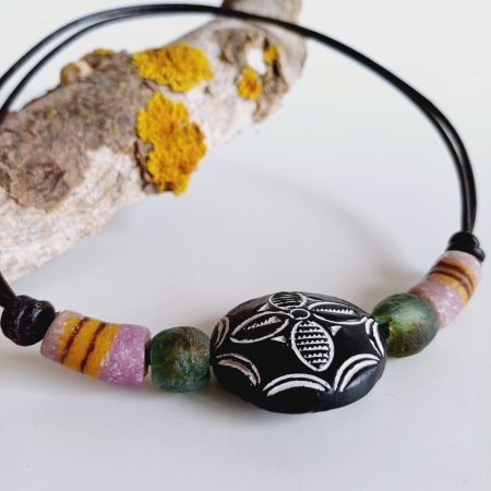 Collar Cuentas Africanas