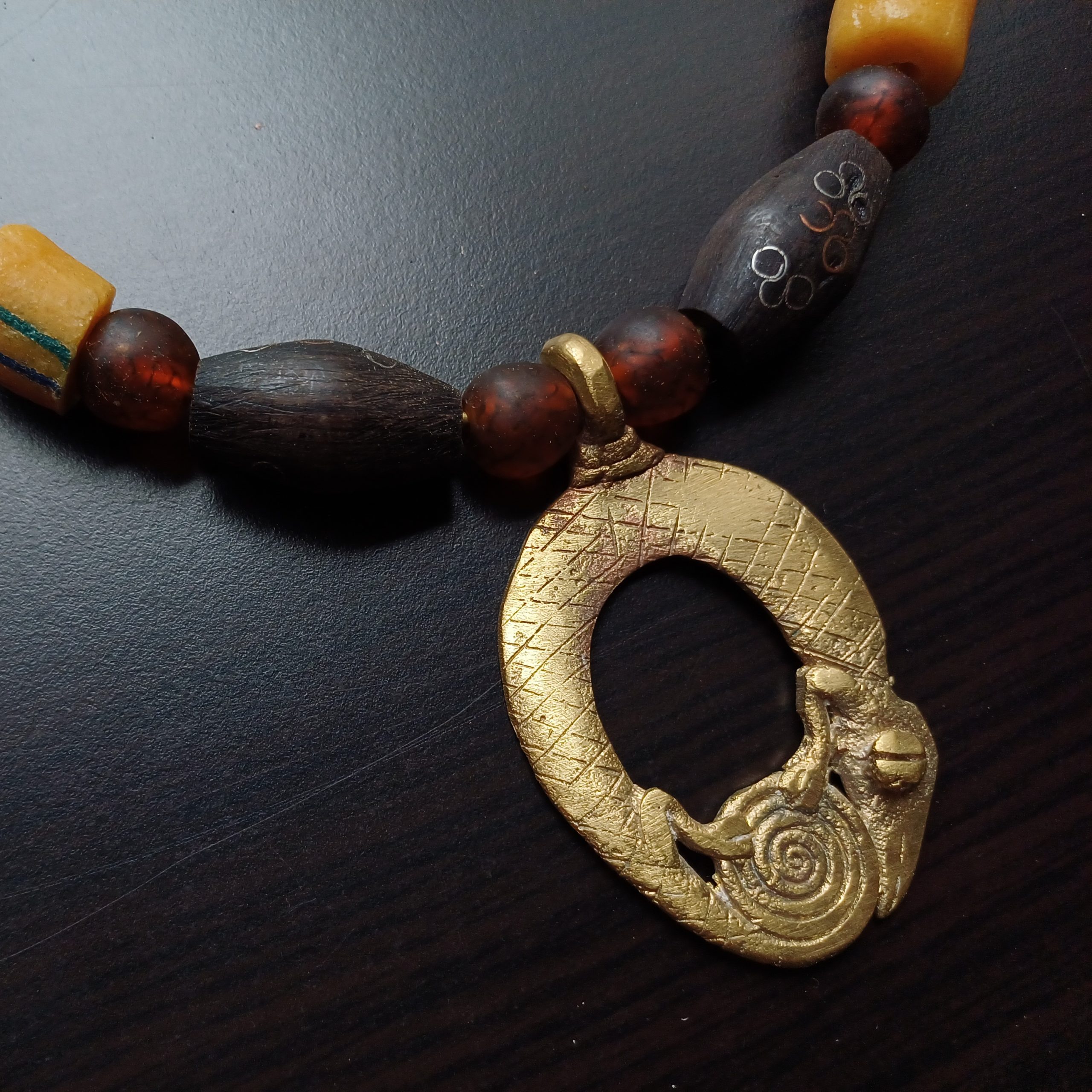 Collar Especial Cuentas Africanas - Imagen 2