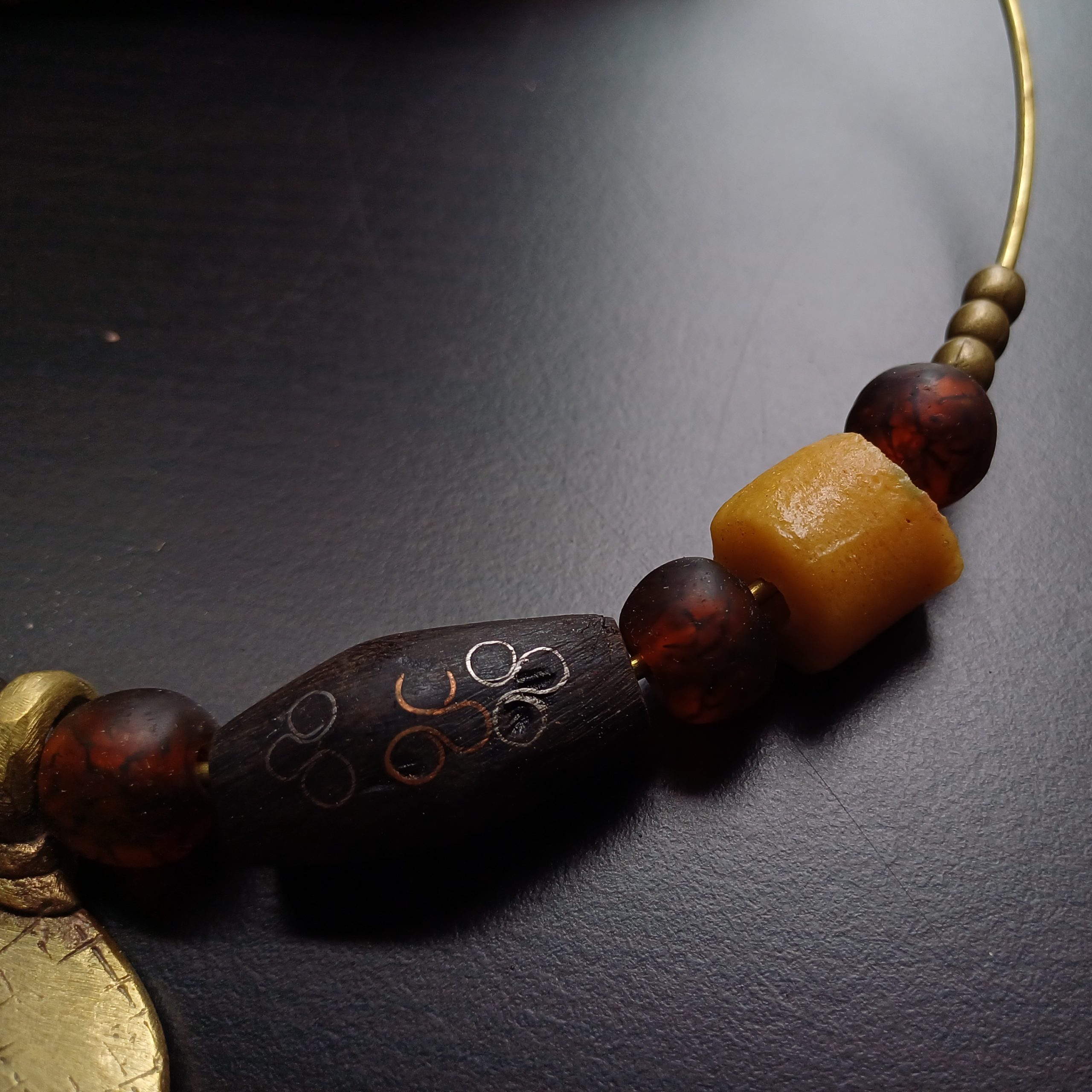 Collar Especial Cuentas Africanas - Imagen 3