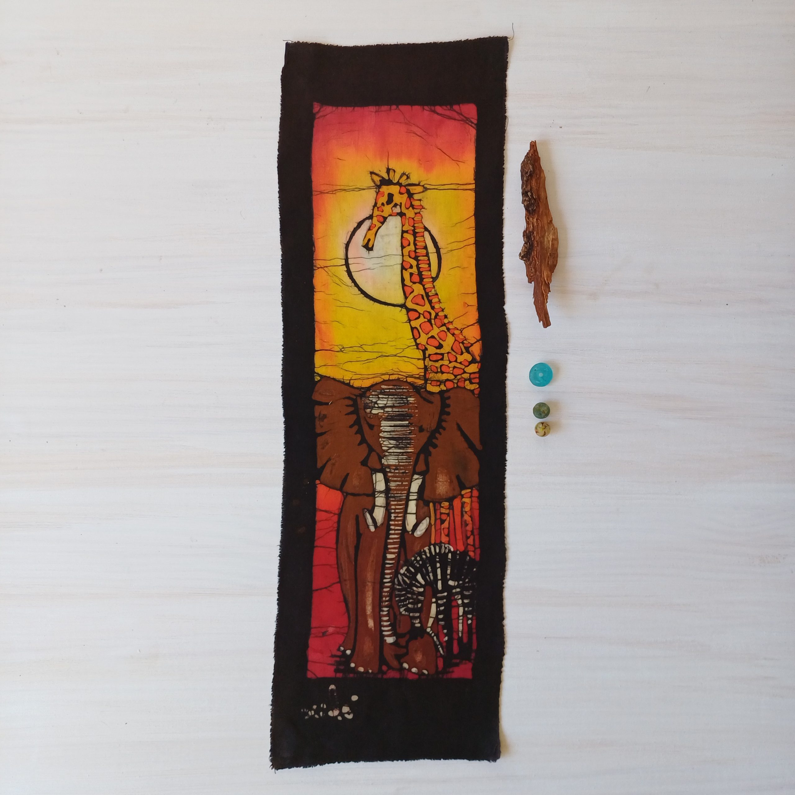 Batik Mozambique 20x60 Jirafa, Elefante - Imagen 5