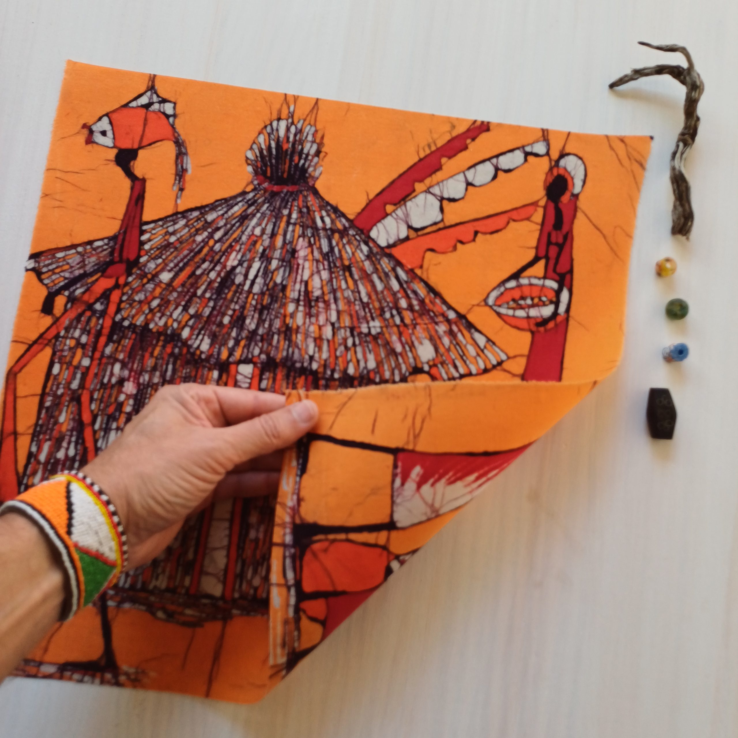 Batik Mozambique 40x40 Aldea - Imagen 4