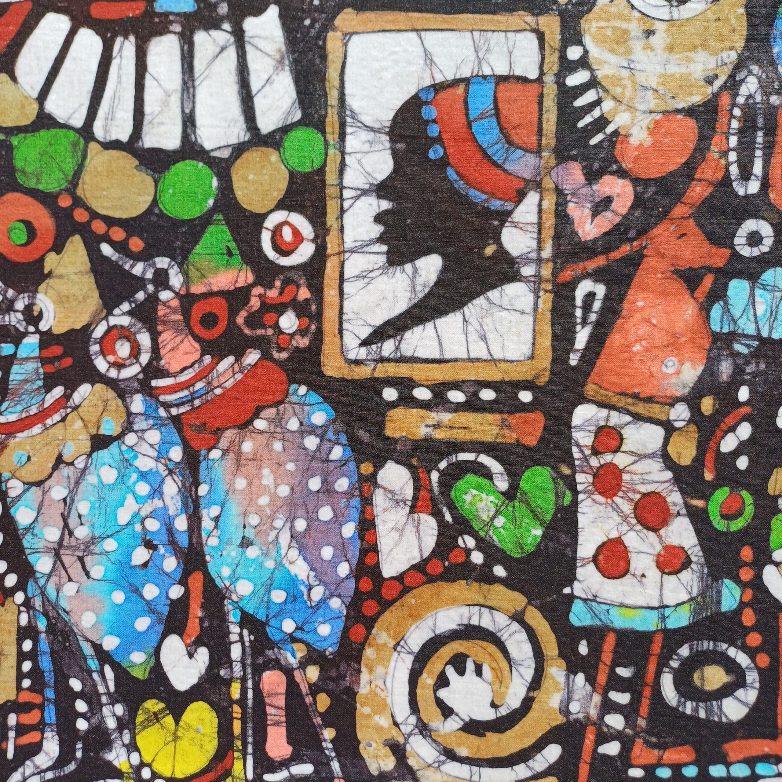 Batik Mozambique 75x50 Abstracto - Imagen 4