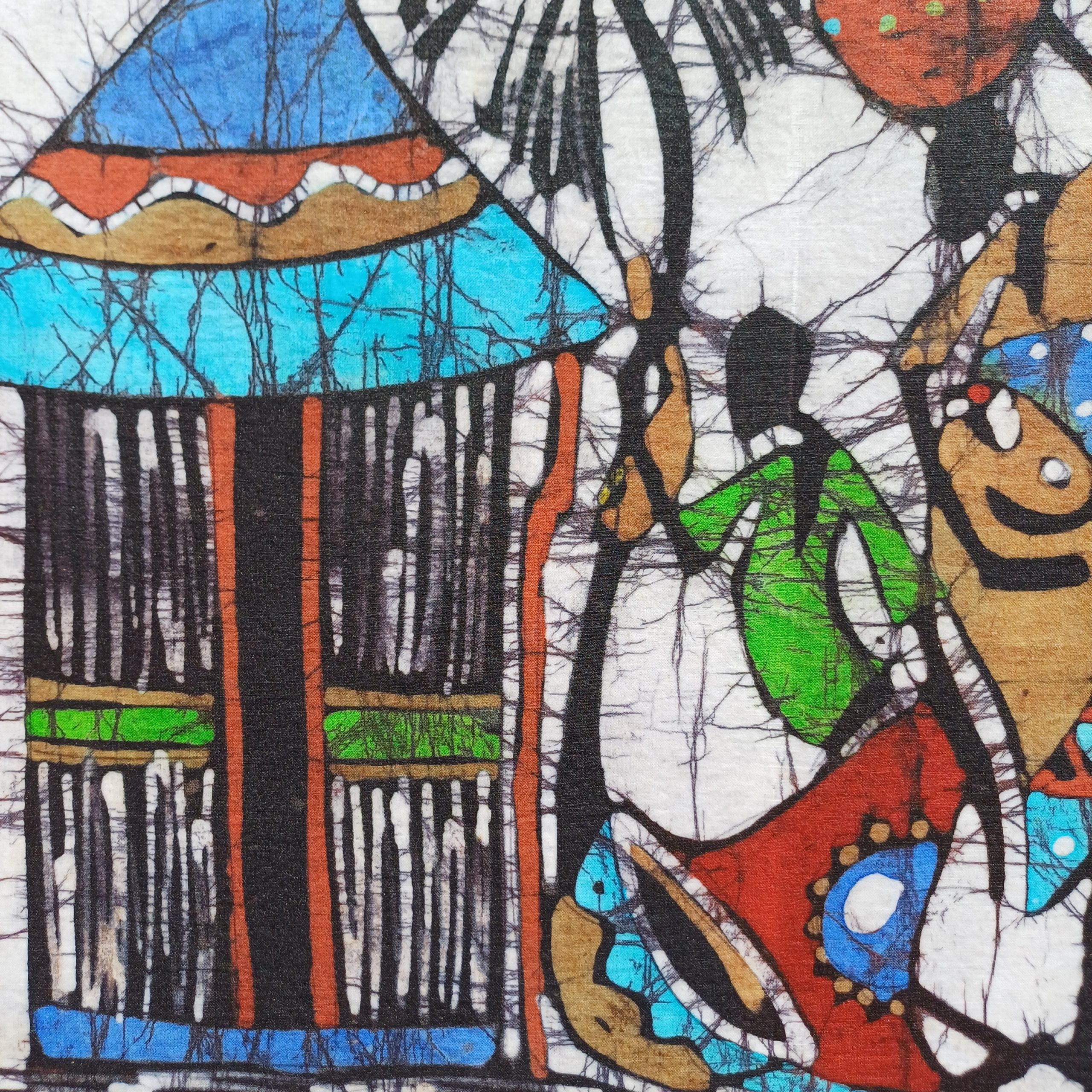 Batik Mozambique 75x50 Aldea - Imagen 4