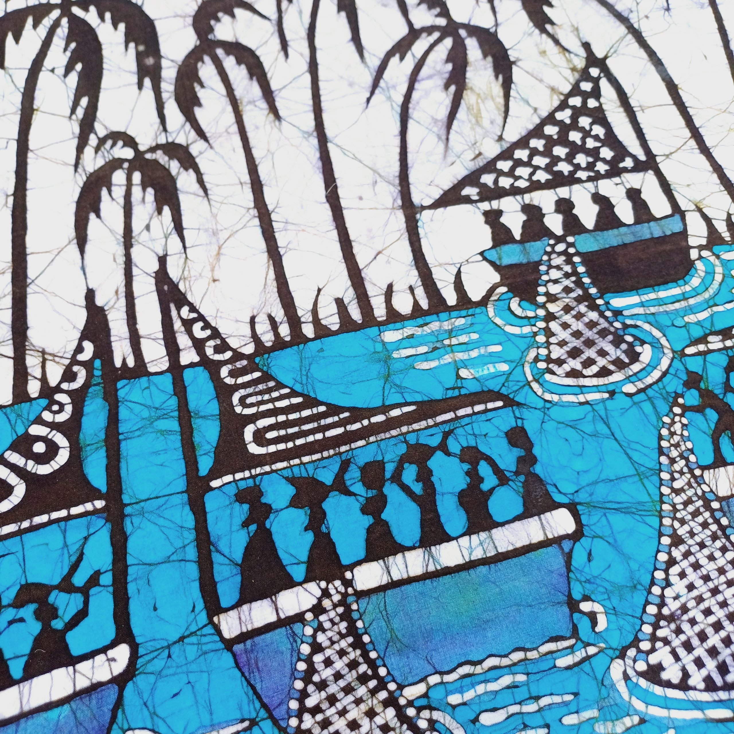 Batik Mozambique 130x50 Pesca - Imagen 5