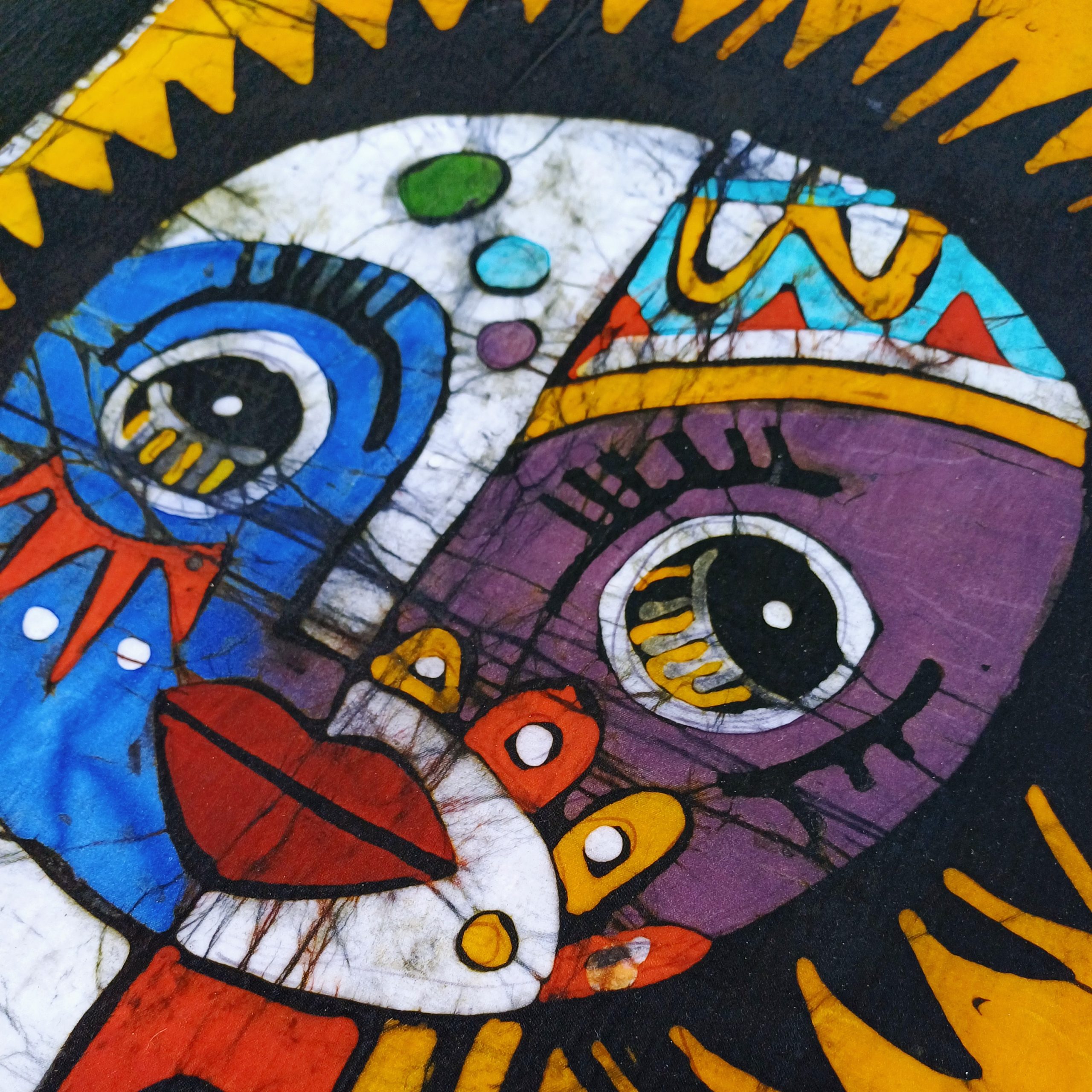 Batik Mozambique 50x75 Mascara - Imagen 5