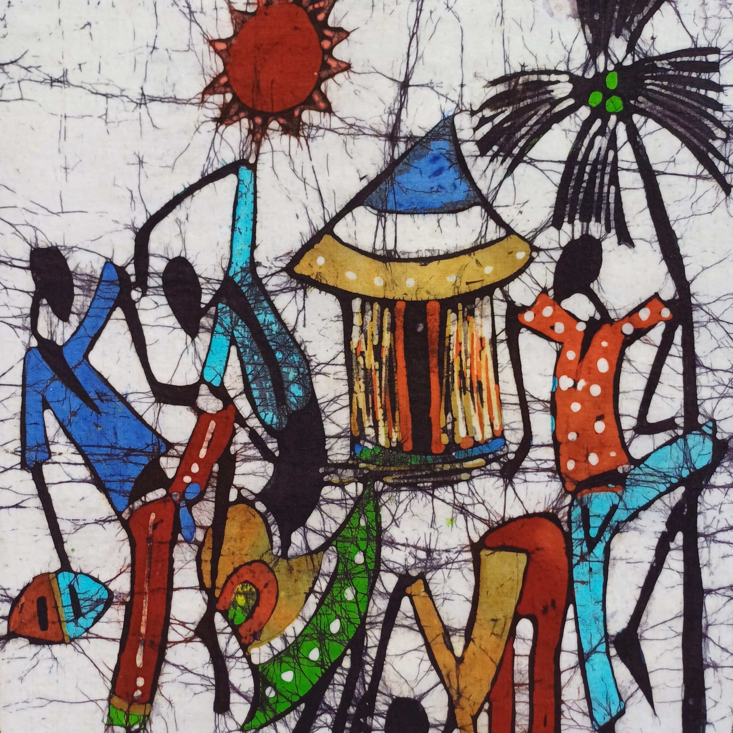 Batik Mozambique 60x90 Danza - Imagen 5