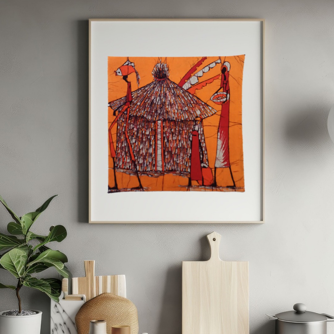 Batik Mozambique 40x40 Aldea