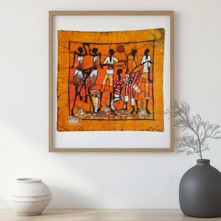 Batik Mozambique 40x40 Danza