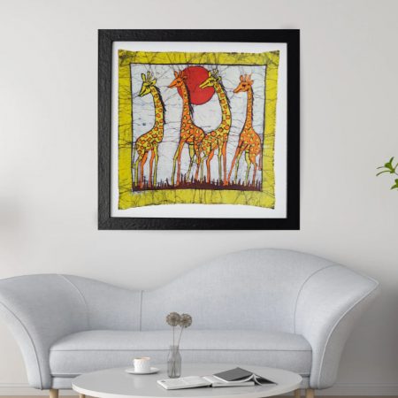 Batik Mozambique 50x50 animales