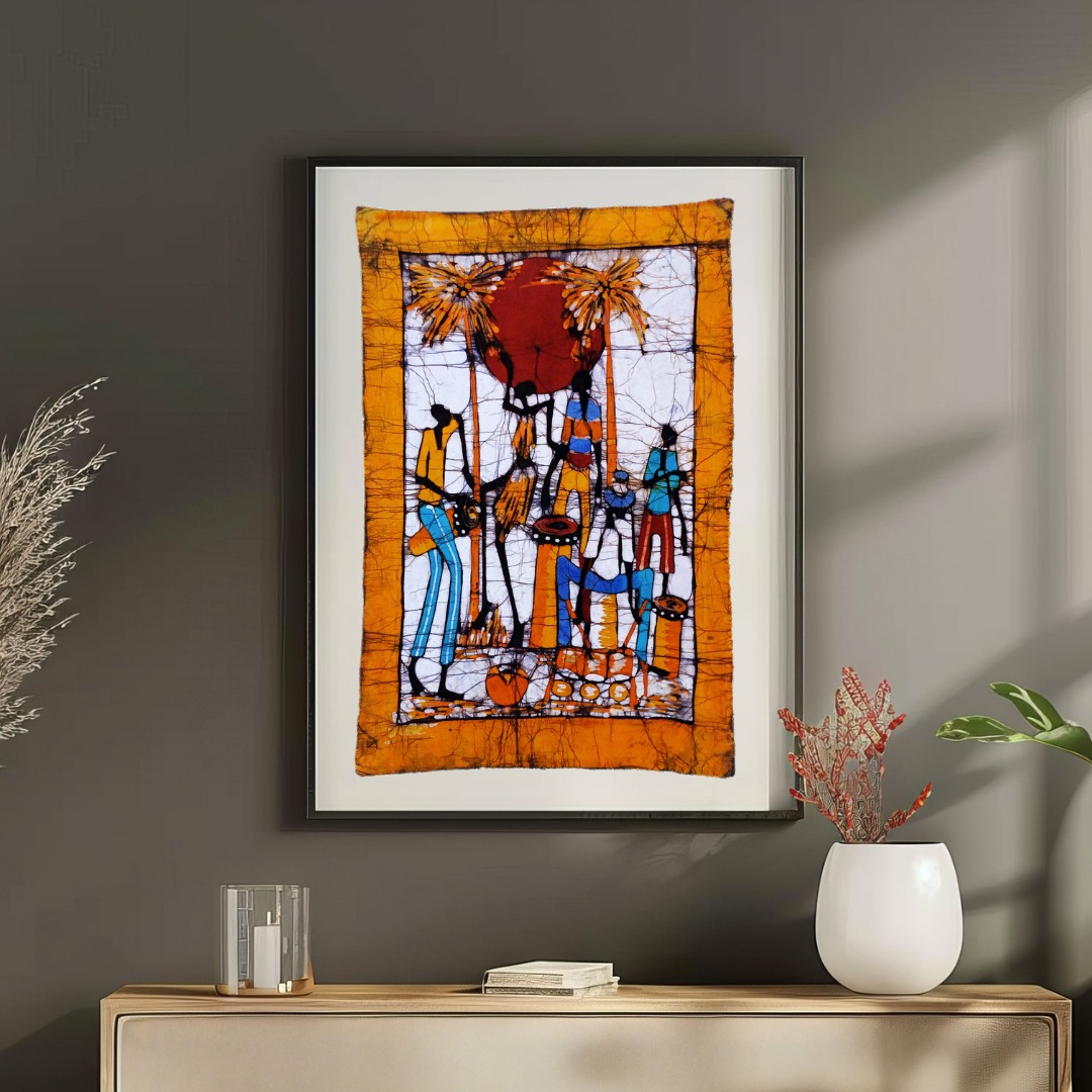 Batik Mozambique 50x75 Danza - Imagen 2