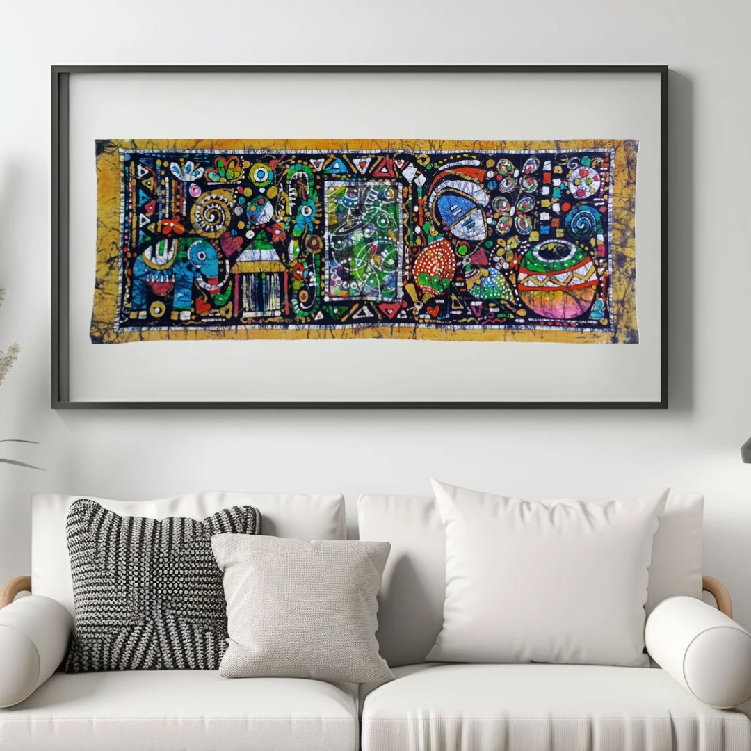 Batik Mozambique 130x50 Abstracto - Imagen 2