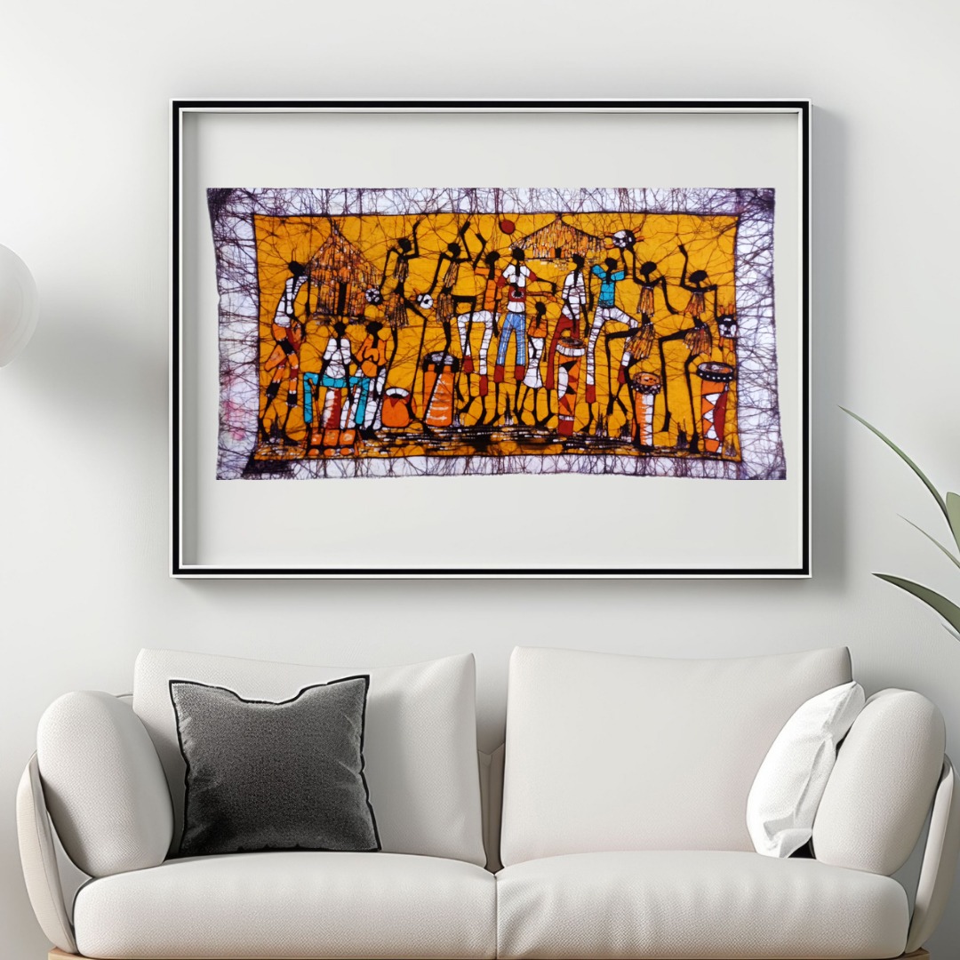 Batik Mozambique 100x50 Danza - Imagen 2
