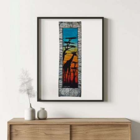 Batik Mozambique 20x60 Jirafas