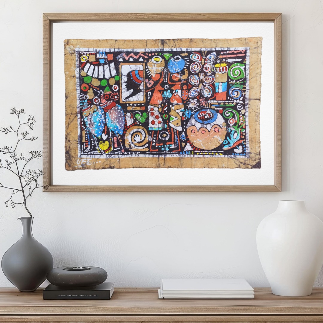 Batik Mozambique 75x50 Abstracto - Imagen 2