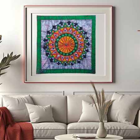 Batik Mozambique 70x70 mandala
