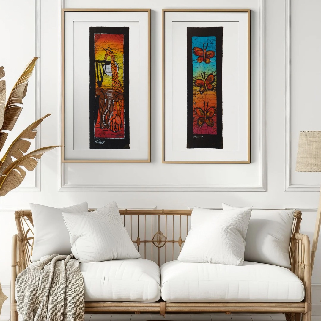Batik Mozambique 20x60 Mariposas - Imagen 7