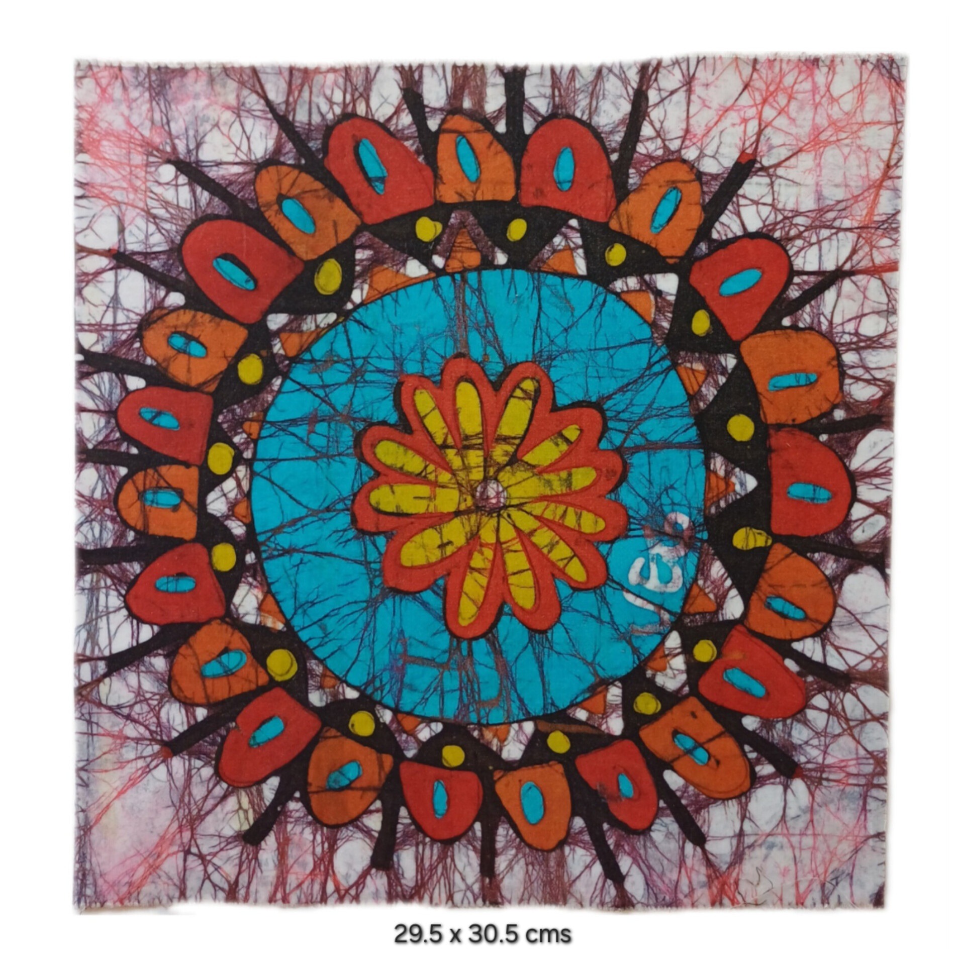 Batik Mozambique 30x30 Mandala - Imagen 3