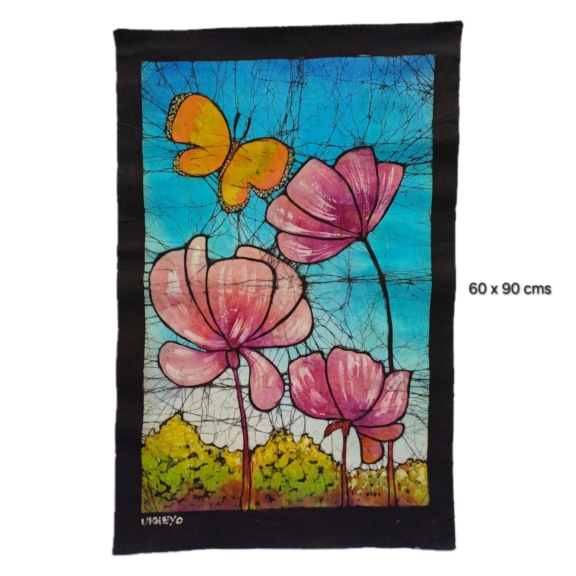 Batik Mozambique 60x90 Flores - Imagen 3