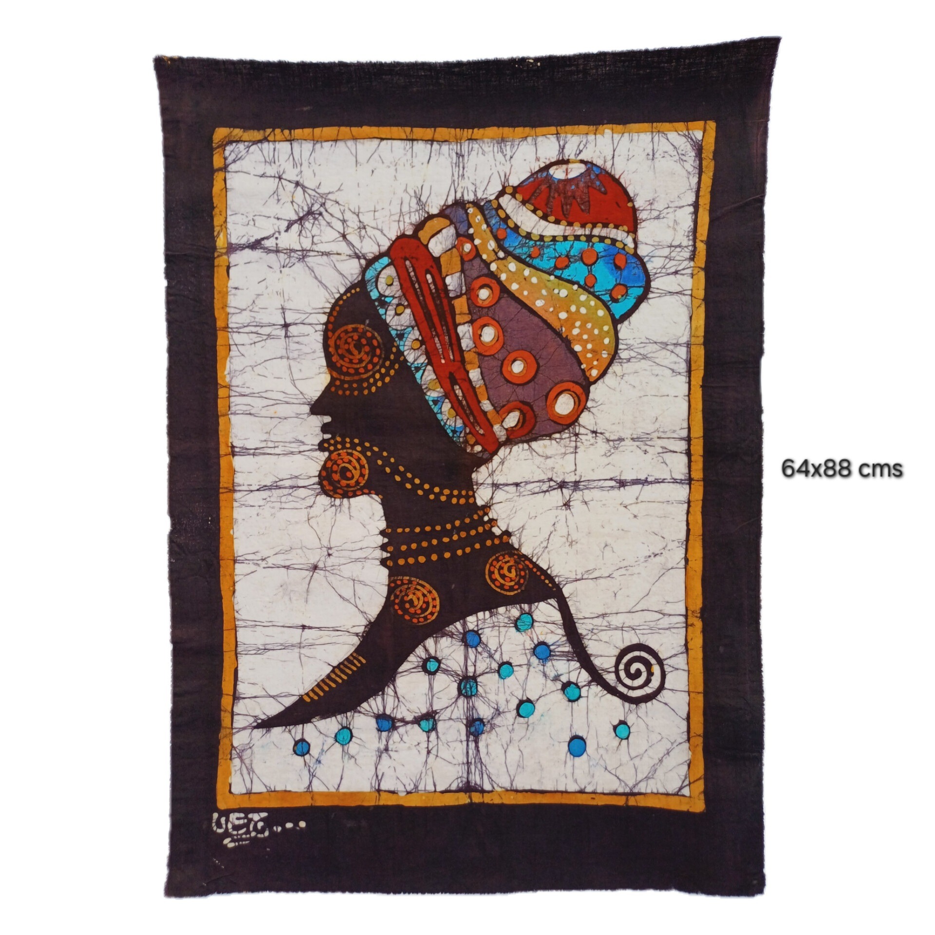Batik Mozambique 60x90 Cara Mujer - Imagen 4