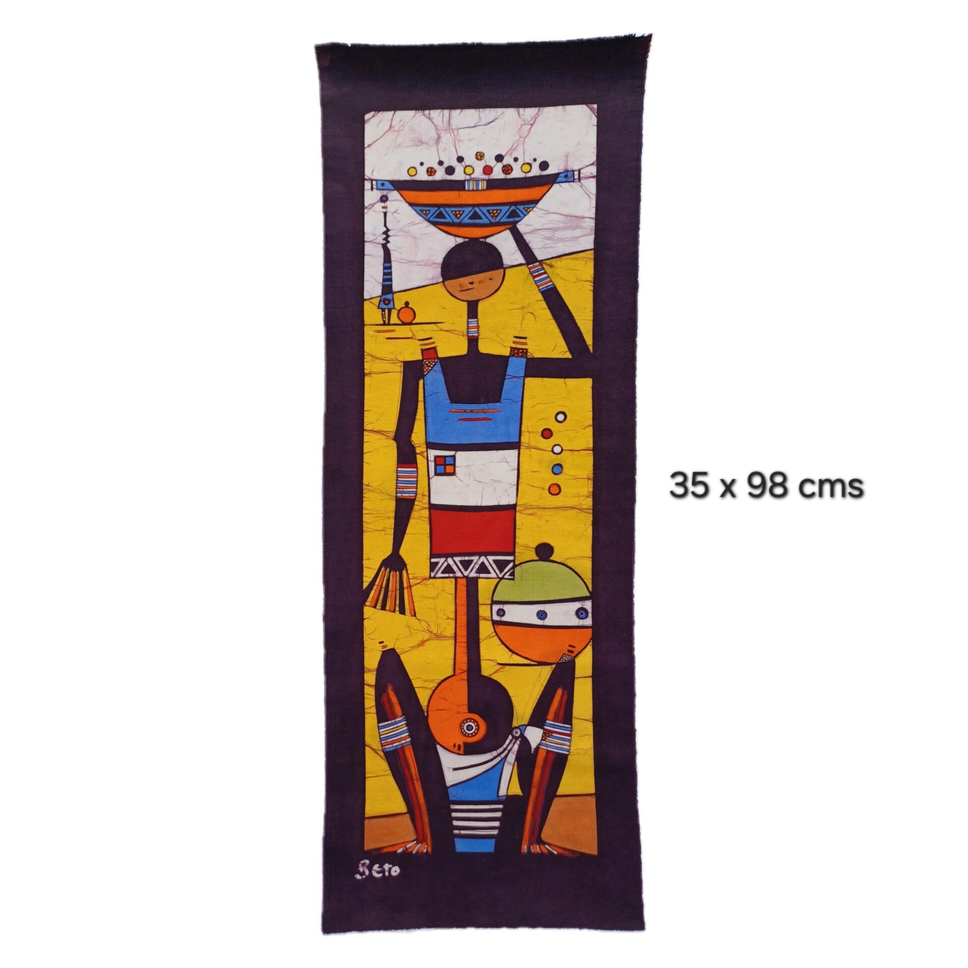 Batik Mozambique 35x100 Mujer Especial - Imagen 3