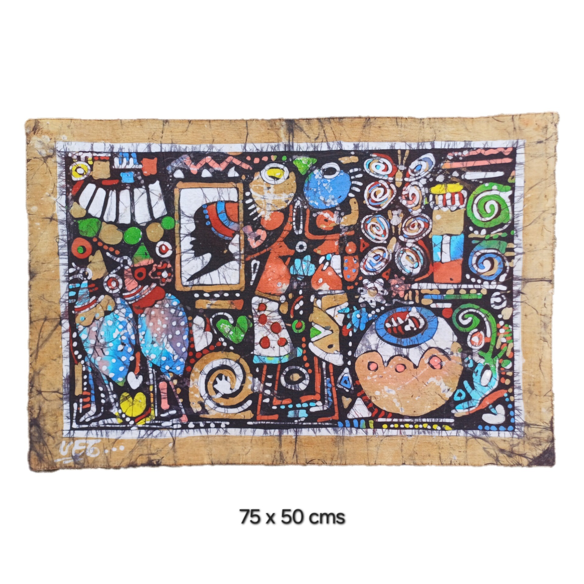 Batik Mozambique 75x50 Abstracto - Imagen 3
