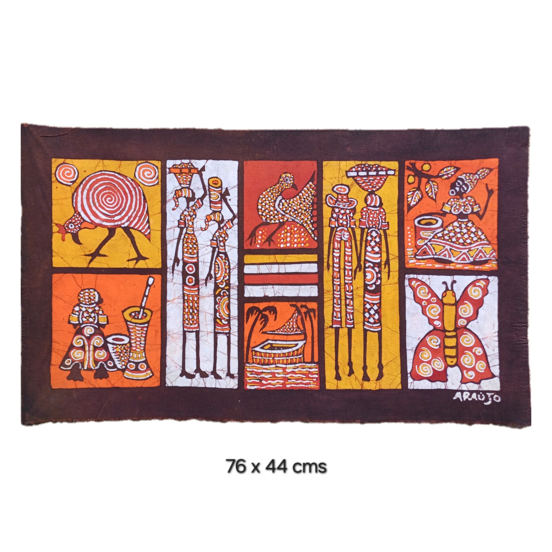 Batik Mozambique 75x50 cuadrados - Imagen 3