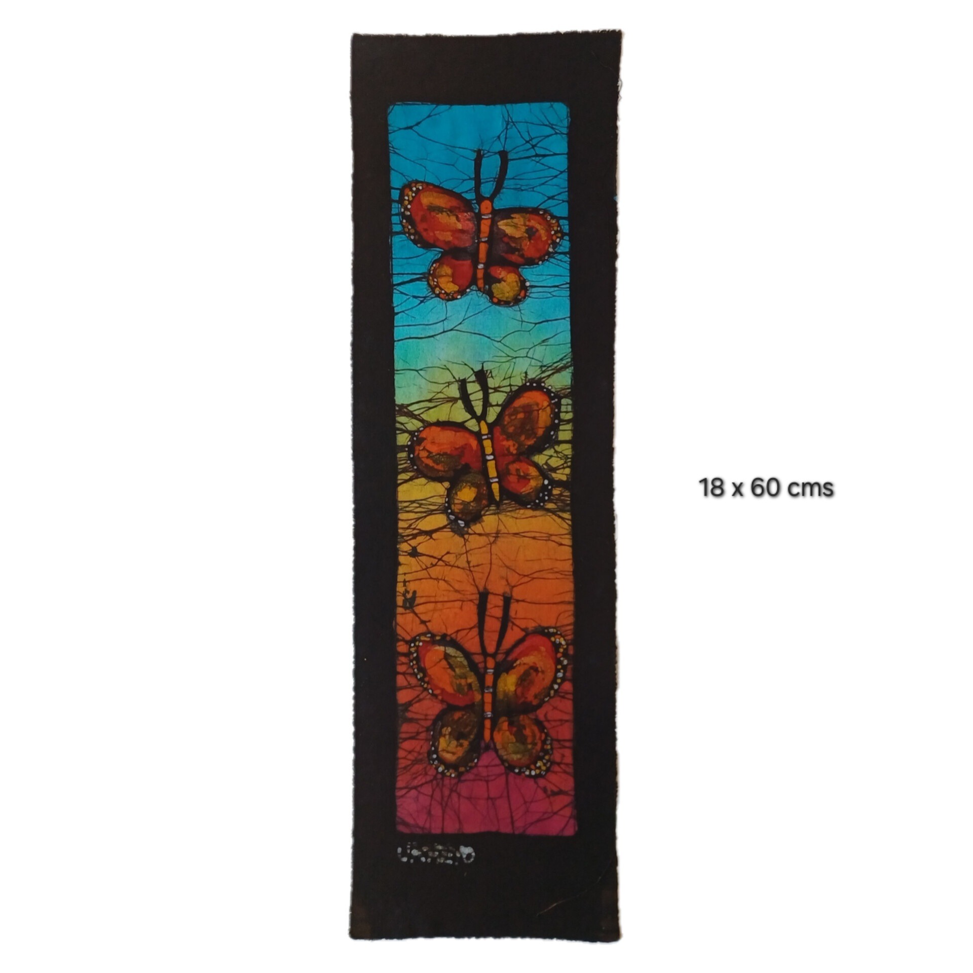 Batik Mozambique 20x60 Mariposas - Imagen 3
