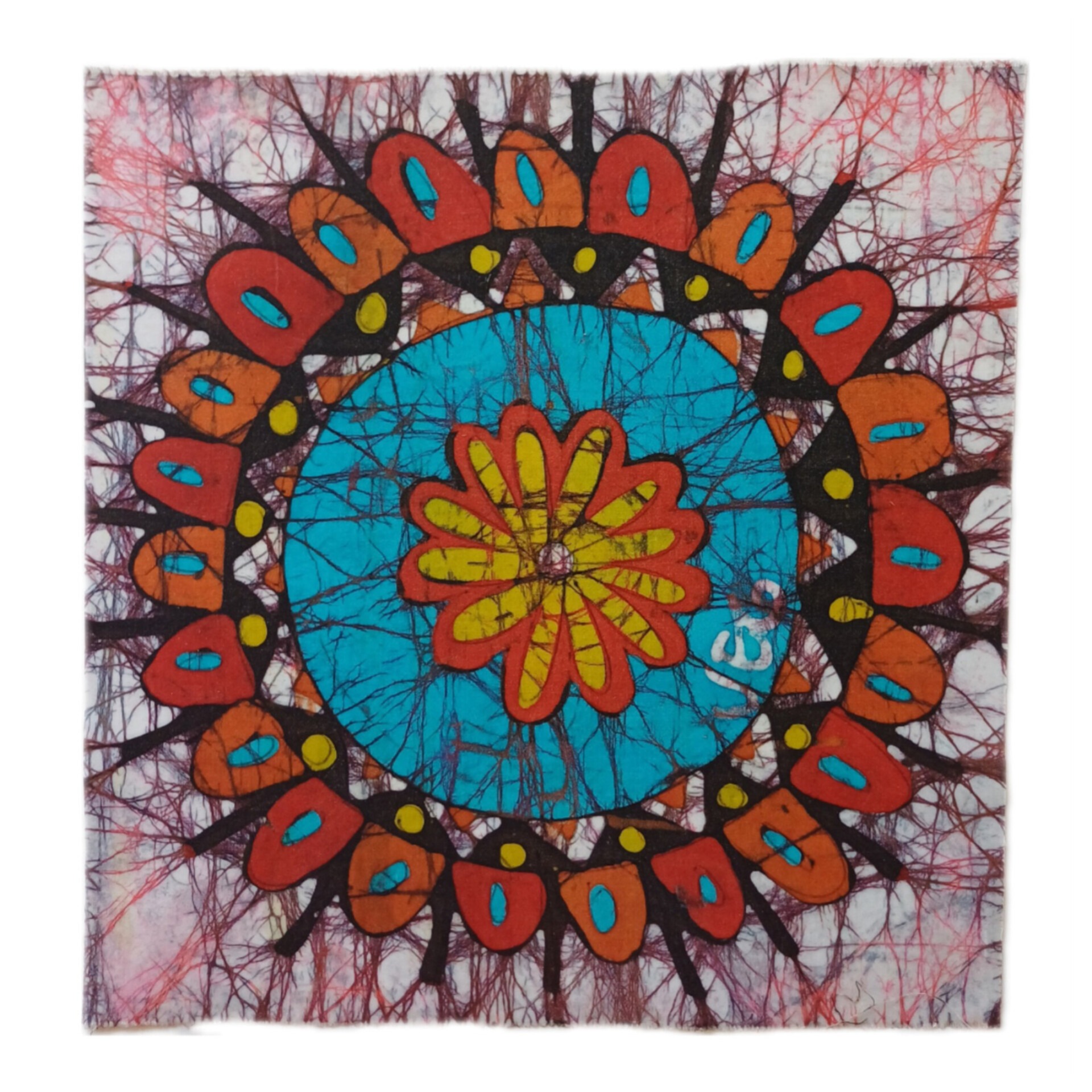 Batik Mozambique 30x30 Mandala - Imagen 2