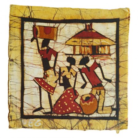 Batik Mozambique 30x30 Aldea africana
