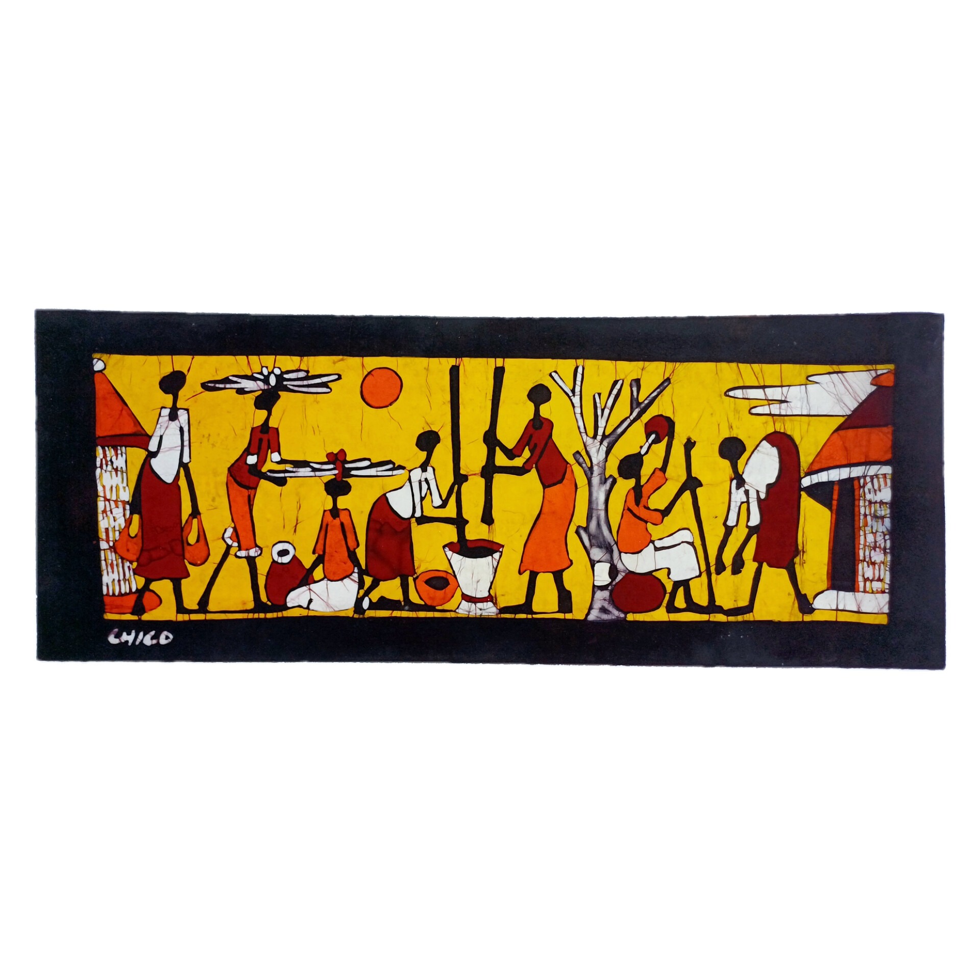 Batik Mozambique 80x30 Aldea - Imagen 2