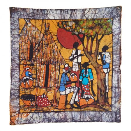 Batik Mozambique 50x50 Aldea