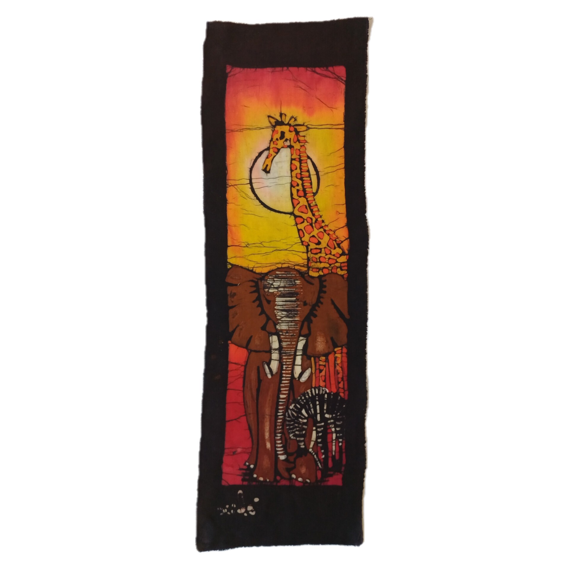 Batik Mozambique 20x60 Jirafa, Elefante - Imagen 2