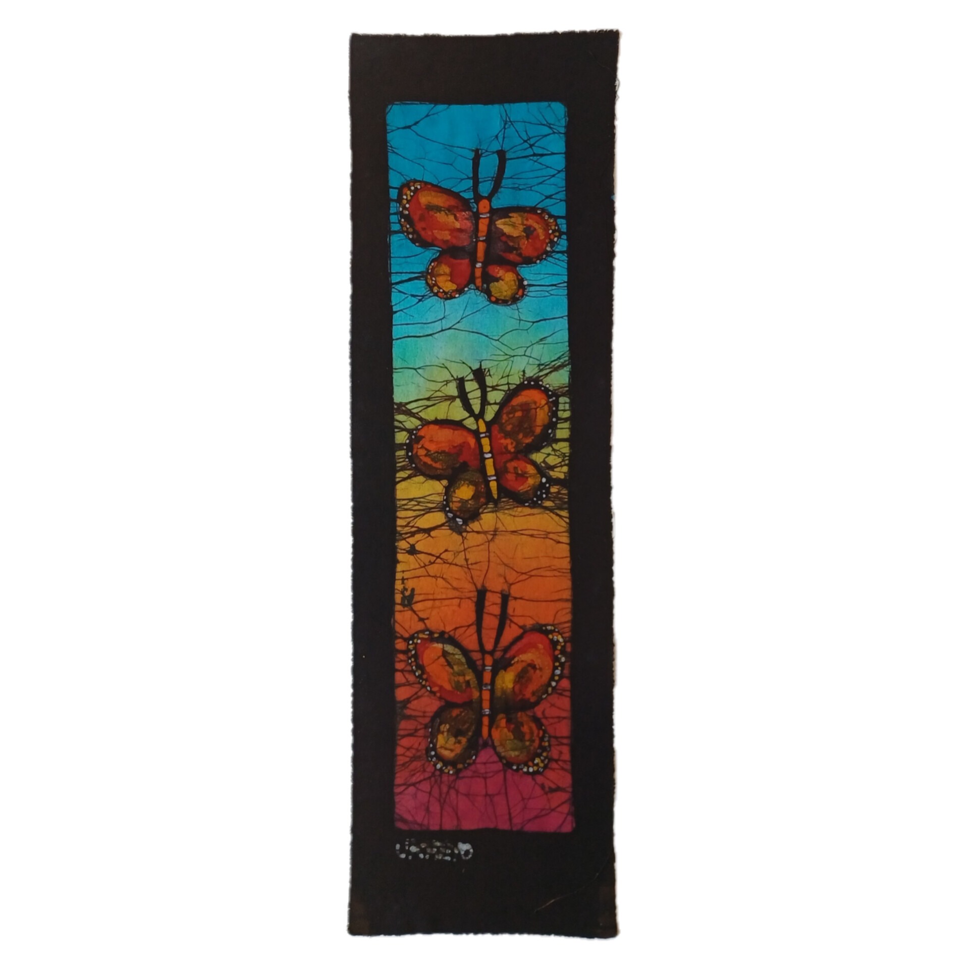 Batik Mozambique 20x60 Mariposas - Imagen 2